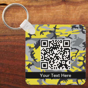 Llavero Camuflaje amarillo y gris, Camuflaje, Militar, Ejé