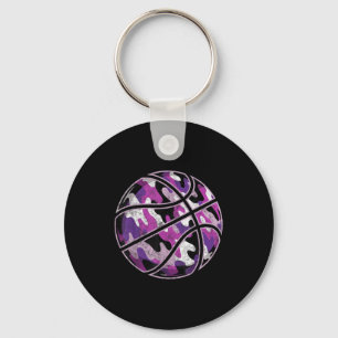 Llavero Camuflaje de camiseta Balón de baloncesto Jugador