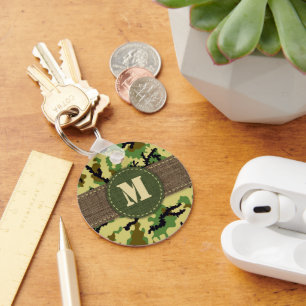 Llavero Camuflaje de Woodland