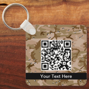 Llavero Camuflaje del desierto con guijarros, militar, ejé