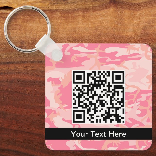 Llavero Camuflaje Rosa, Camuflaje, Militar, Ejército (Anverso)