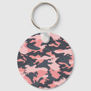 Llavero Camuflaje rosado: patrón de cosecha clásico