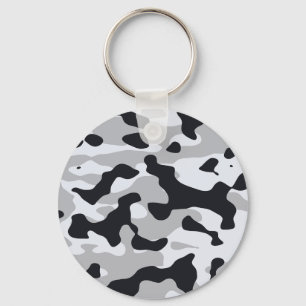 Llavero Camuflaje urbano de alto contraste