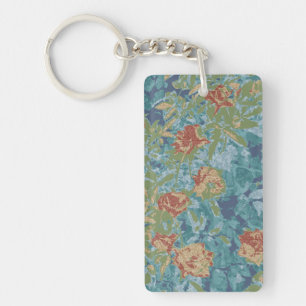 Llavero Camuflaje y flores