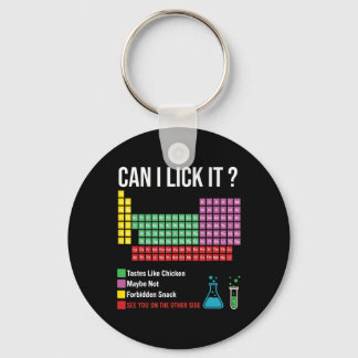 Llavero Can I Lick It Periodic Table Chart Science Teacher