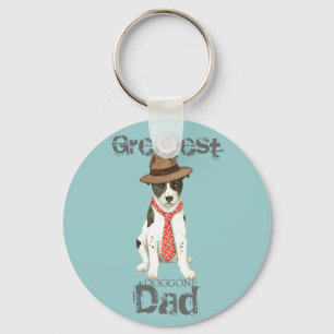 Llavero Canaan Dog Dad Keychain