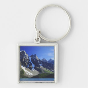 Llavero Canadá, Alberta, Parque Nacional Banff, Moraine