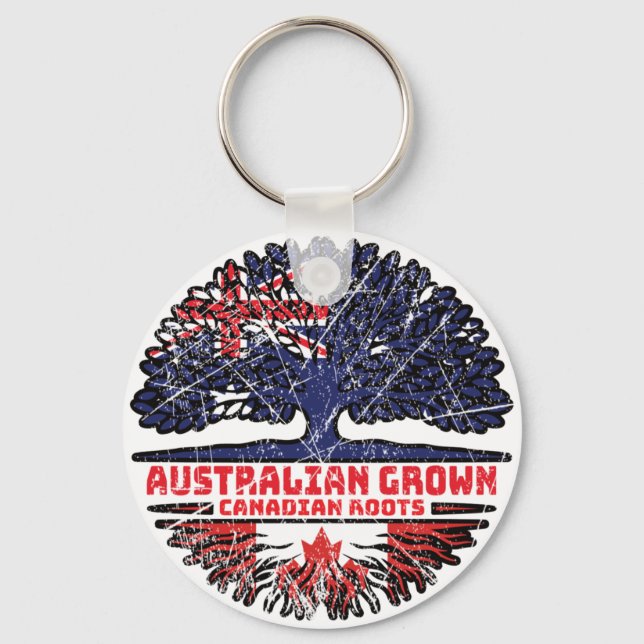 Llavero Canadá Australia Australia Australia Australia Roo (Anverso)
