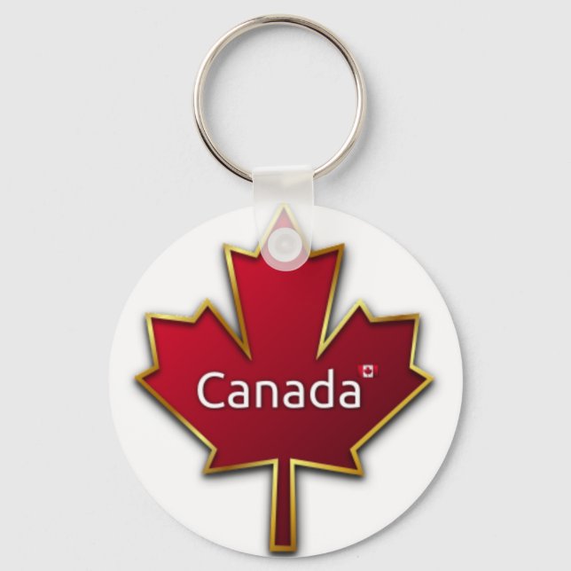 Llavero Canada Maple Leaf (Anverso)