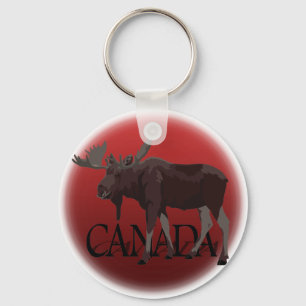 Llavero Canadá Moose Key Chain Personalizado Canada Souven