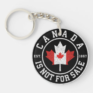 Llavero Canadá no está a la venta EST. Canadá 1867 orgullo