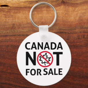 Llavero CANADÁ no está a la venta Libertad canadiense Oh
