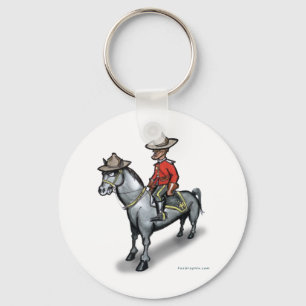 Llavero Canadiense Mounty
