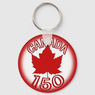 Llavero Canal 150 Souvenir Key Chain & Canada Maple Leaf