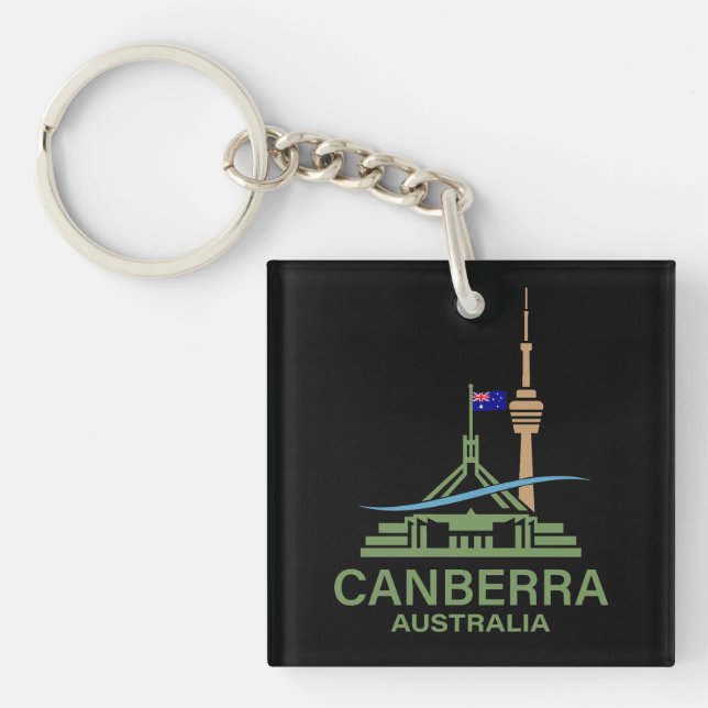 Llavero Canberra Australia (Frente)