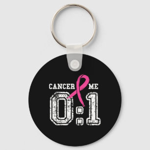 Llavero Cáncer 0 Me 1 Shirt Sensibilización sobre el Cánce