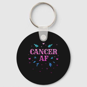 Llavero Cáncer Af Cáncer Rosa Rótulo Zodiaco Horoscopio Na