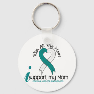 Llavero Cáncer cervical que apoyo a mi mamá