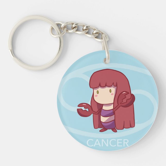 Llavero Cáncer Chibi (Frente)