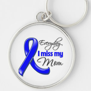 Llavero Cáncer de colon diario de Srta. My Mom de I