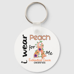 Llavero Cáncer De Endometrio Que Uso Peach Para Mí 43