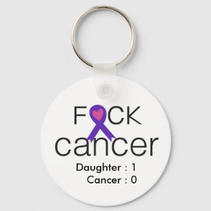 Llavero Cáncer de F*ck - guardando la cuenta - añada su