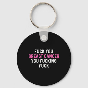 Llavero Cáncer de Mama Fck Divertido Concienciación sobre