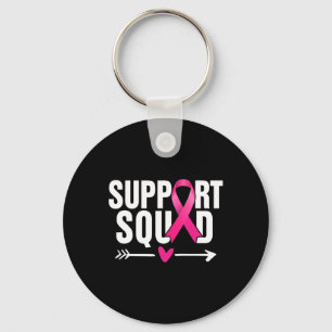 Llavero Cáncer de Mama Guerrero Apoyo Escuadrón Cáncer de 