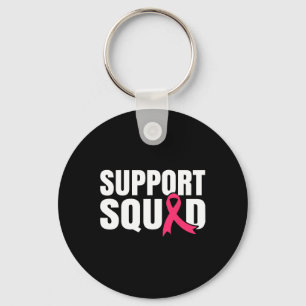 Llavero Cáncer de Mama Guerrero Apoyo Escuadrón Cáncer de