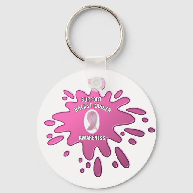 LLAVERO CÁNCER DE MAMA KEYCHAIN (Anverso)