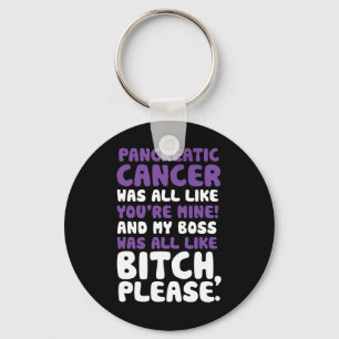 Llavero Cáncer de páncreas Mi presupuesto de apoyo a mi je