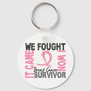 Llavero Cáncer de pecho del superviviente 5