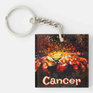 Llavero Cáncer de playa costera cangrejo náutico personali