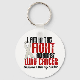 Llavero Cáncer de pulmón EN la hermana de la LUCHA 1
