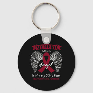 Llavero Cáncer De Sangre En Memoria Del Mieloma Múltiple D