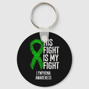 Llavero Cáncer de sangre Su Lucha Es Mi Linfoma De Lucha A