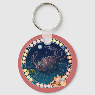 Llavero Cáncer de Zodiaco - ¡Personalizar!