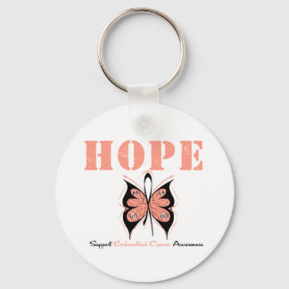 Llavero Cáncer endémico Esperanza Mariposa