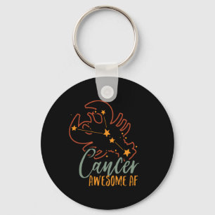 Llavero Cáncer gracioso Signo de estrella zodiaca astrolog