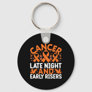 Llavero Cáncer noctámbulos y madrugadores - Día Mundial de