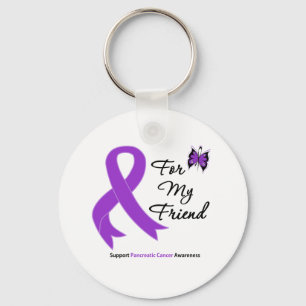 Llavero Cáncer pancreático para mi amigo