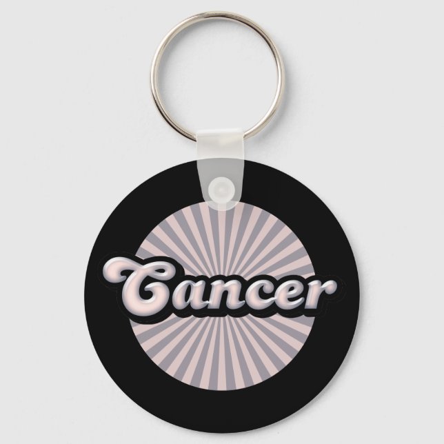 Llavero Cáncer retro zodiaco (Anverso)