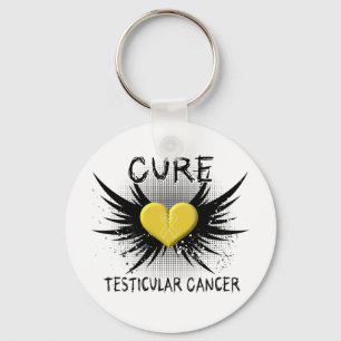 Llavero Cáncer testicular de la curación