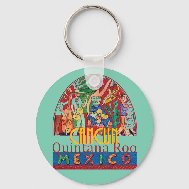Llavero CANCUN México Keychain (Anverso)