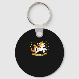 Llavero Candicorn Lindo Unicornio Halloween Maíz de Dulce