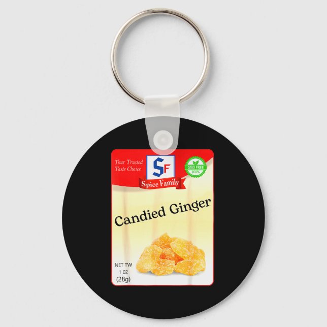 Llavero Candied Ginger Condiment Holiday Sce Group Costume (Anverso)