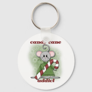 Llavero Candy Cane Addict Tshirts y regalos