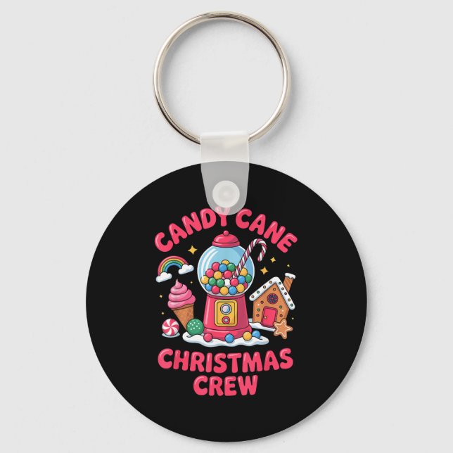 Llavero Candy Cane Christmas Crew Gumball Gingerbread Pepp (Anverso)