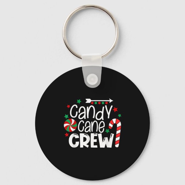 Llavero Candy Cane Crew Christmas Xmas Love Candy Boys Gir (Anverso)