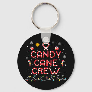 Llavero Candy Cane Crew Coincide con Candy Lover